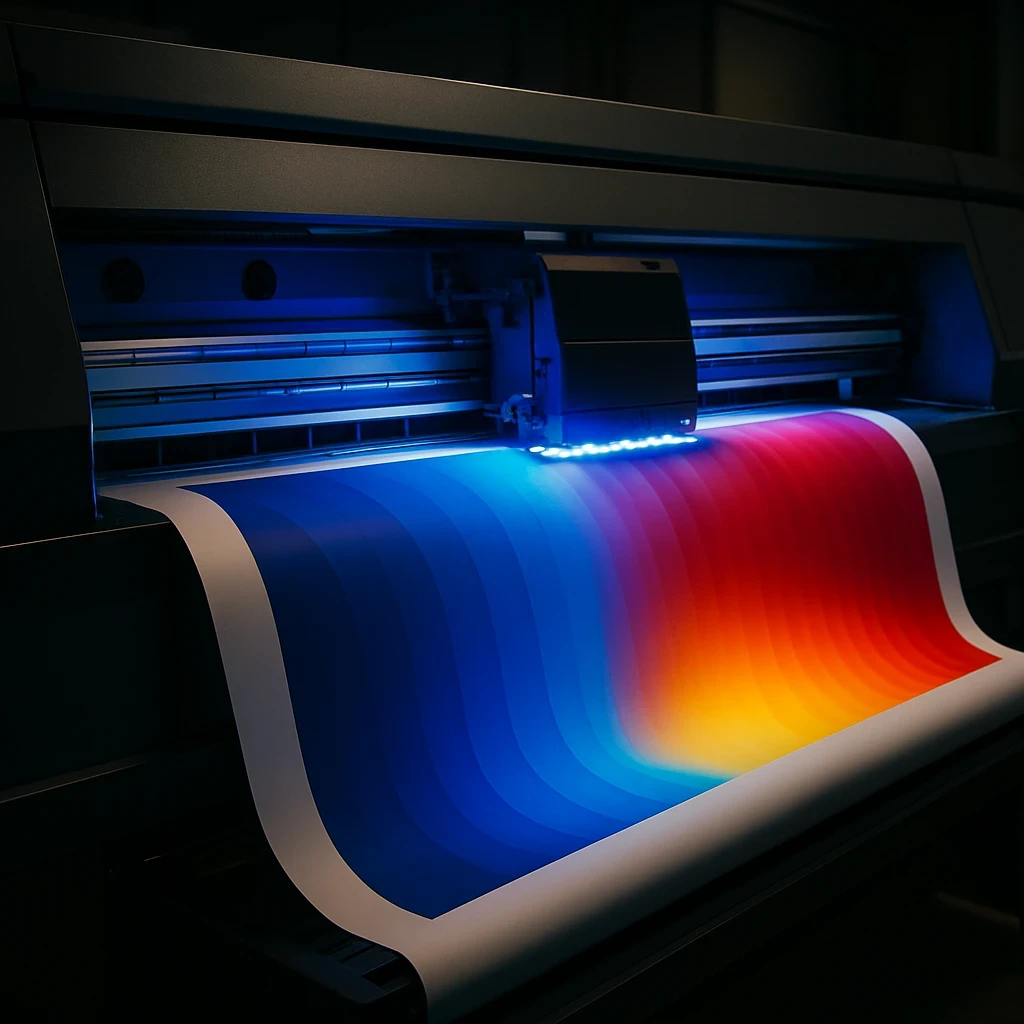 Druk ploterowy - co to jest i na czym polega?